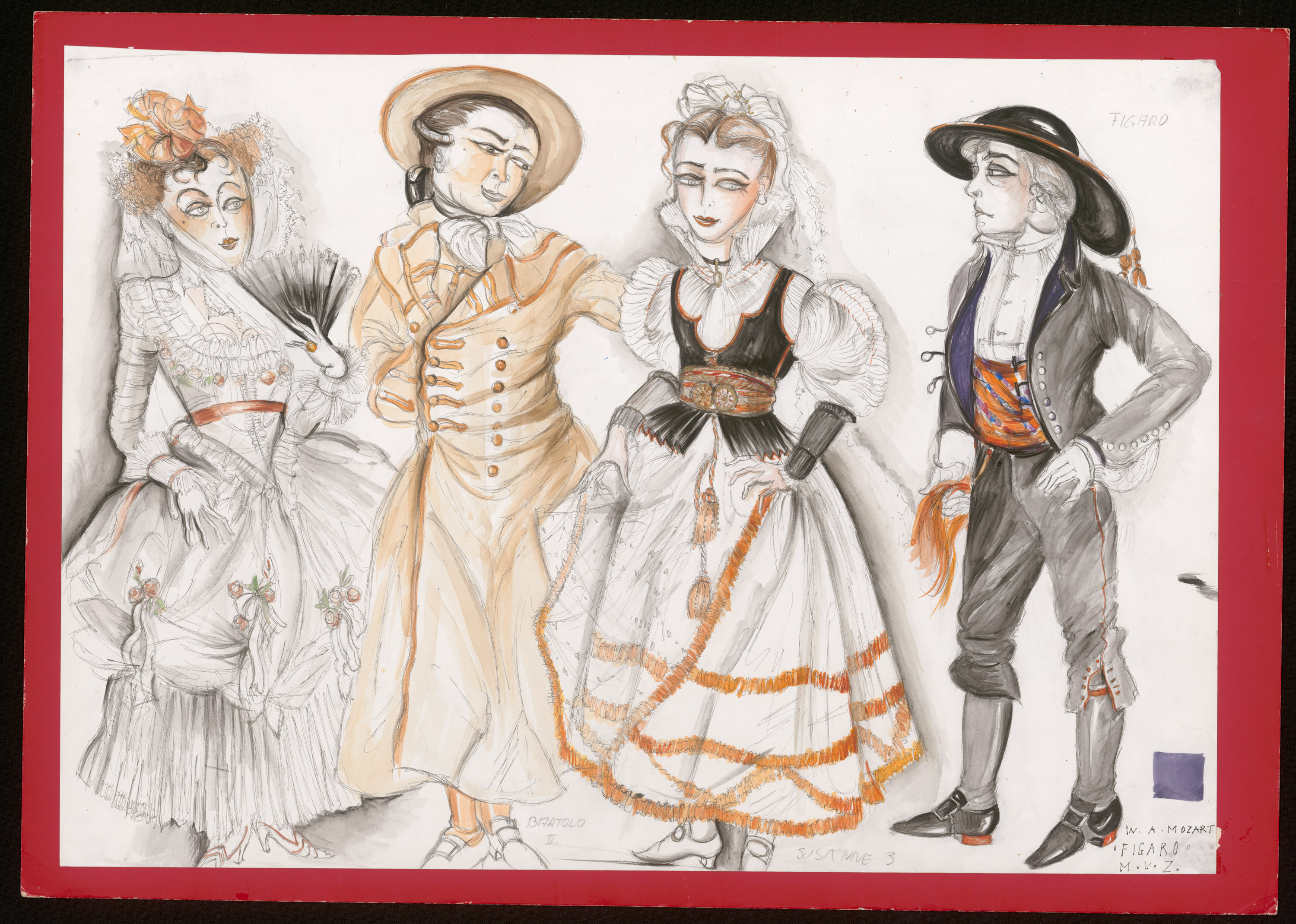 Le nozze di Figaro, Die Hochzeit des Figaro, Figaros Hochzeit