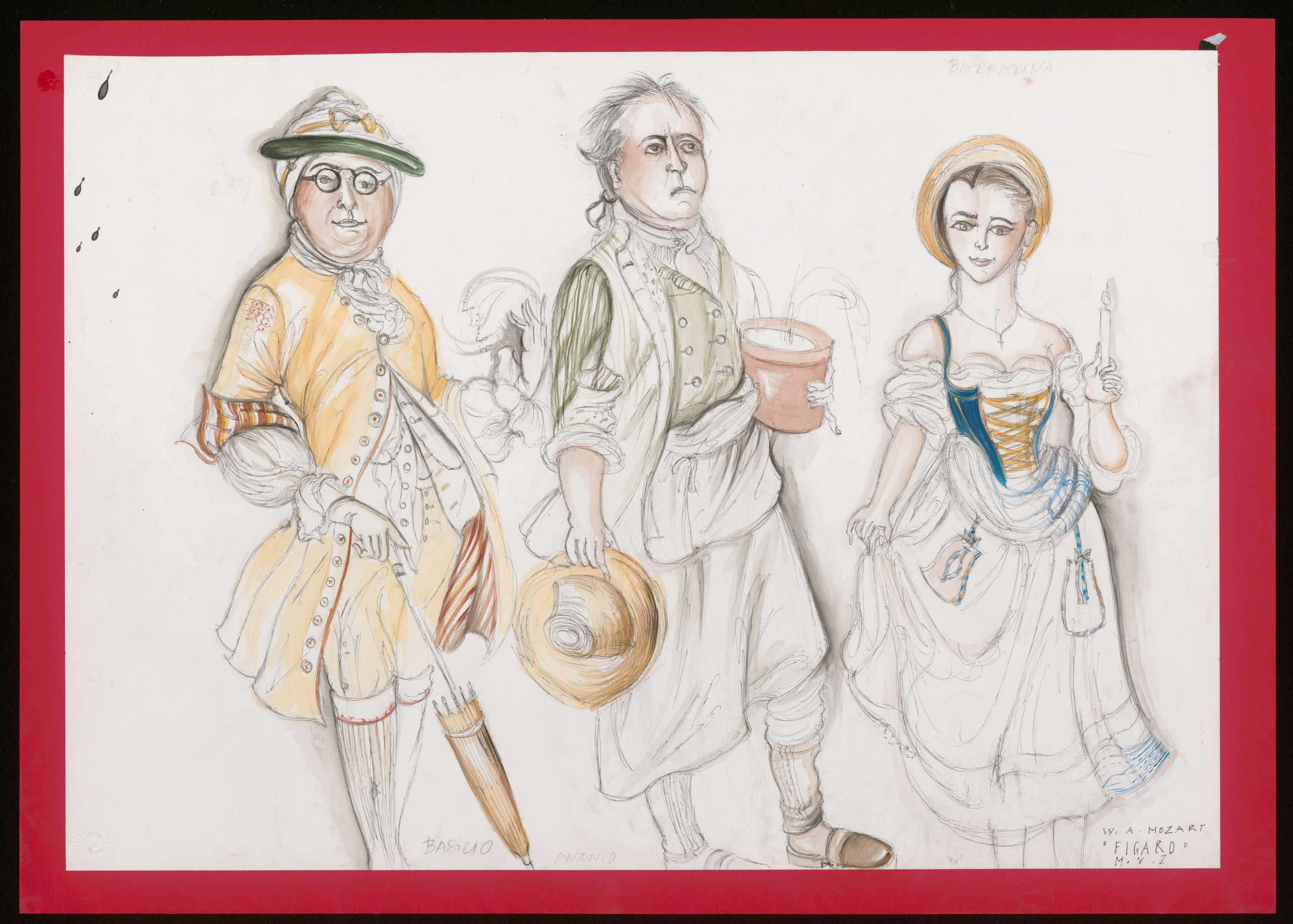 Le nozze di Figaro, Figaros Hochzeit, Die Hochzeit des Figaro