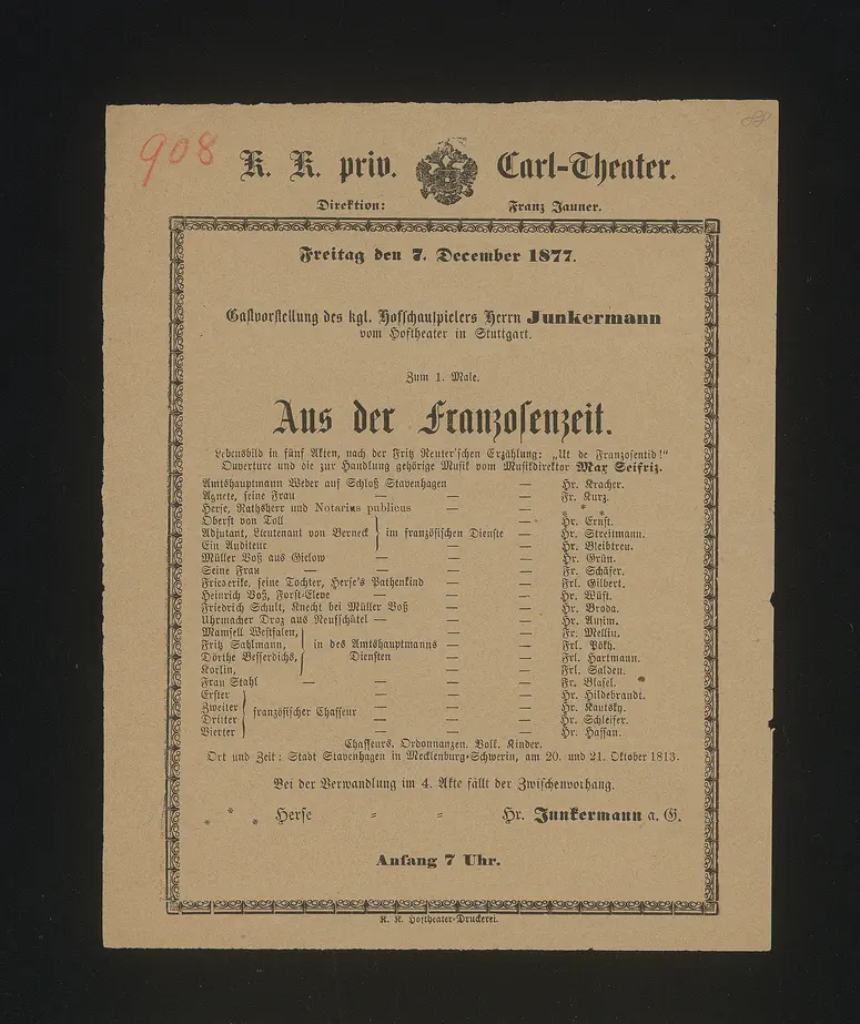 Aus der Franzosenzeit