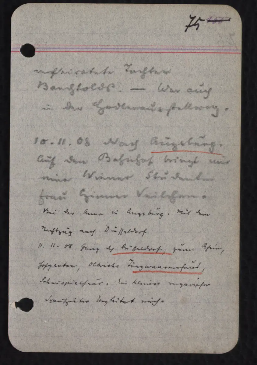 Aufzeichnung