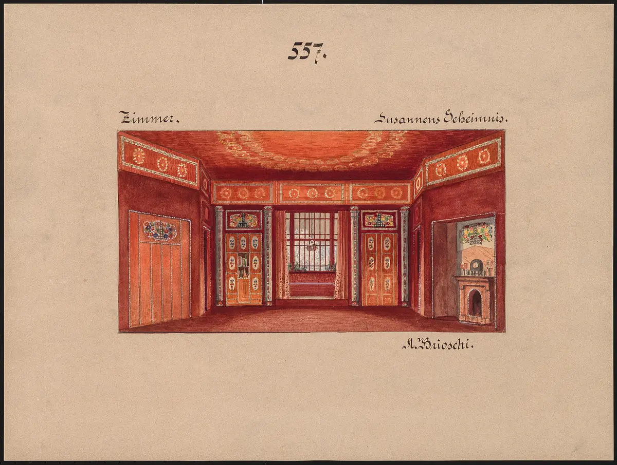 Susannens Geheimnis, Originaltitel: Il segreto di Susanna