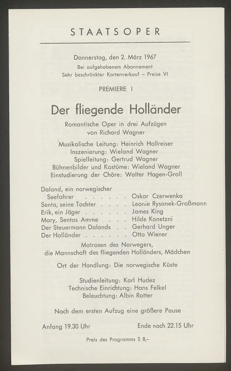Der fliegende Holländer