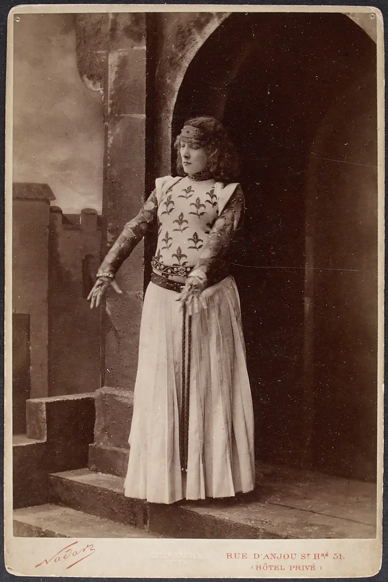Sarah Bernhardt, Verweis auf Stücktitel: Macbeth