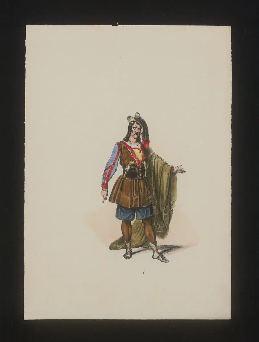 Pasqual Bruno, Titel der Serie: Neue Costume-Sammlung verschiedener Zeiten und Nationen