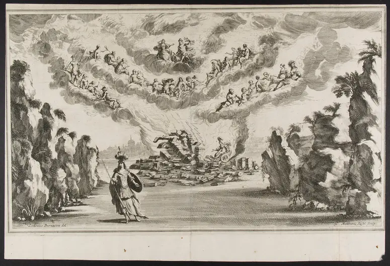 Il Pomo d'Oro, Titel in Vorlageform: Il Pomo d'Oro. Festa Teatrale Rappresenta in Vienna per l'augustissime Nozze delle Sacre Cesaree Reali Maesta di Leopoldo e Margherita., Alternativtitel: Der guldene Apfel