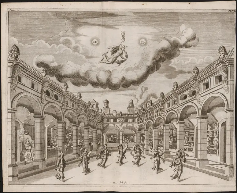 Die Durchlauchtigste Zusammenkunft, Verweis auf Stücktitel: Musicalische Opera und Ballet von der Wirckung der Sieben Planeten, Weiterer Titel: Planeten-Ballett