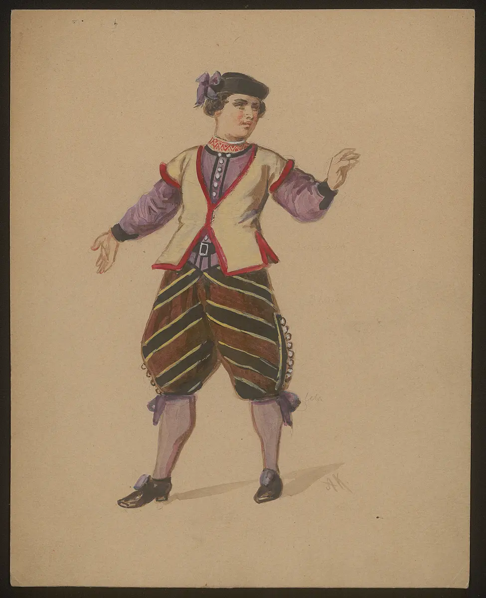 Männliche Figurine