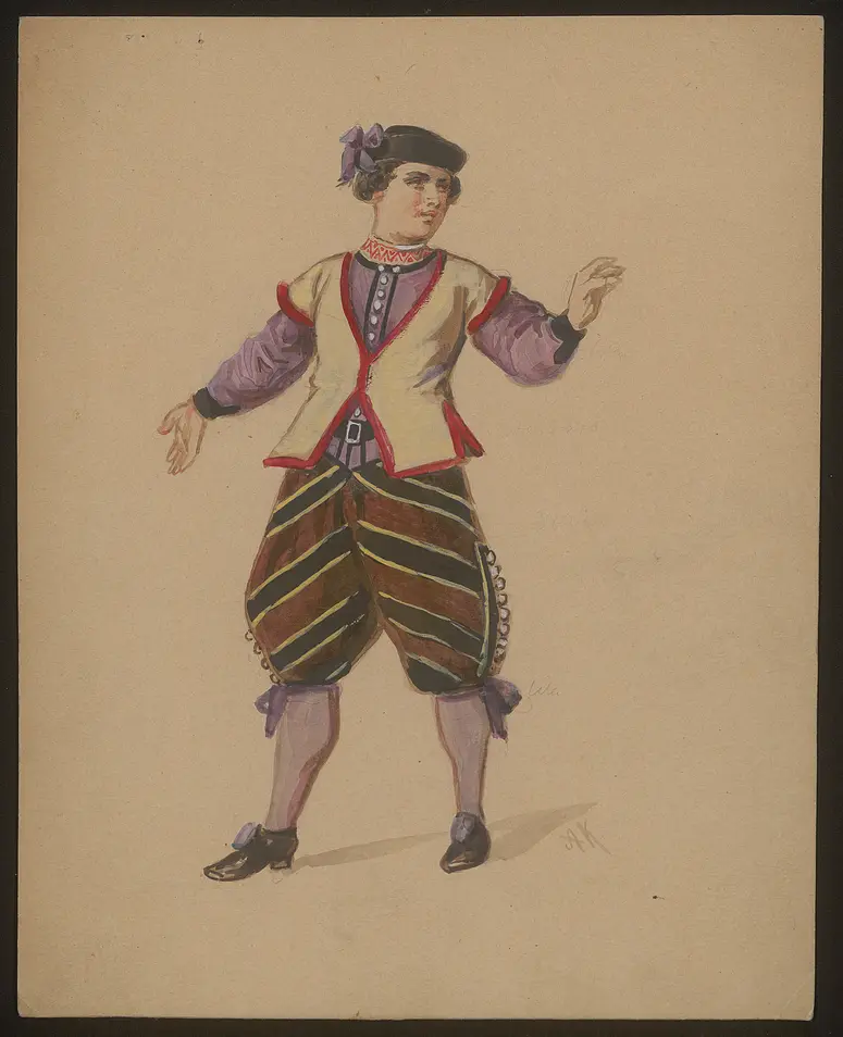 Männliche Figurine