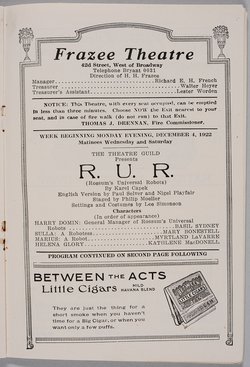 R.U.R. (Rossum's Universal Robots)