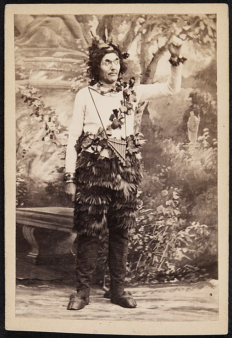 Johann Nepomuk Nestroy, Verweis auf Stücktitel: Daphnis und Chloé