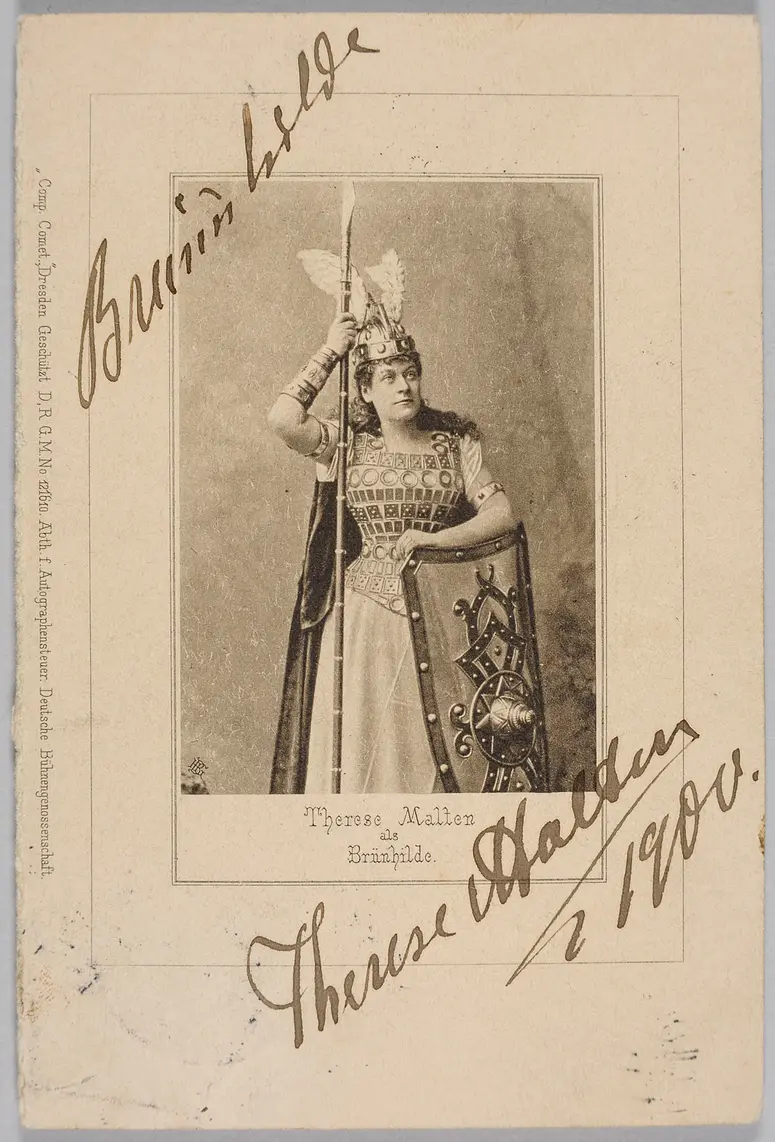 Therese Malten, Verweis auf Stücktitel: Die Walküre, Verweis auf Stücktitel: Der Ring des Nibelungen