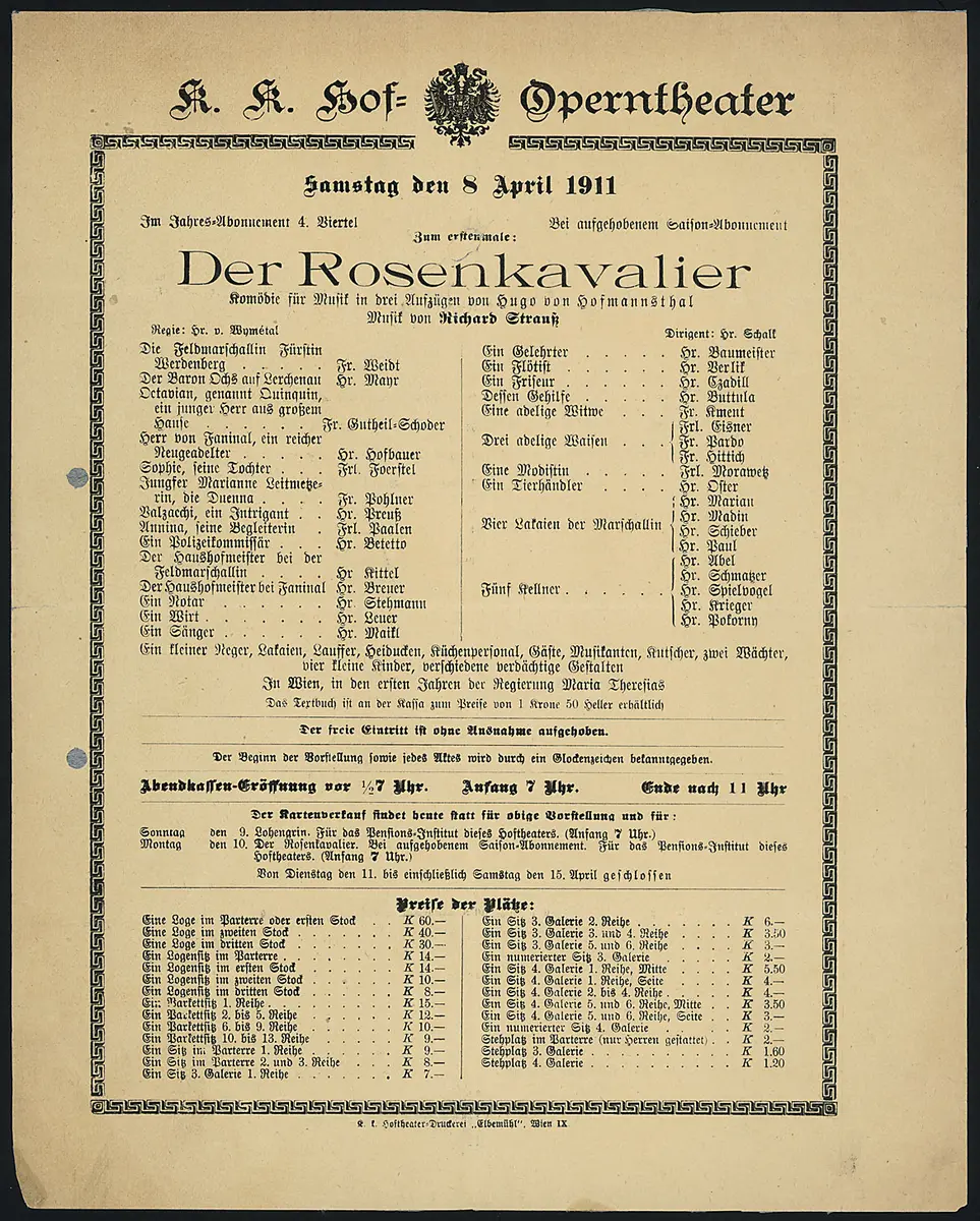 Der Rosenkavalier