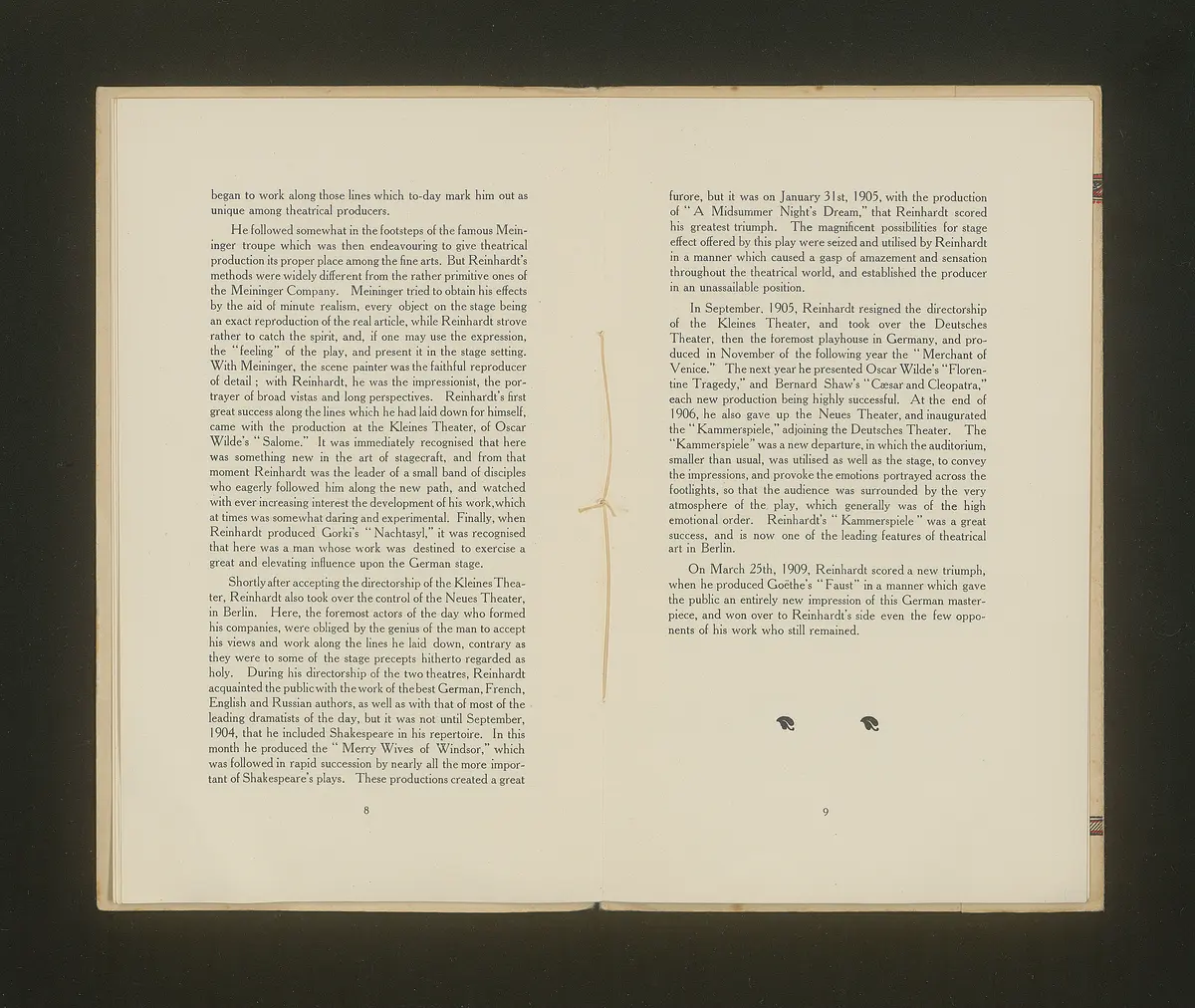 Das Mirakel (The Miracle)