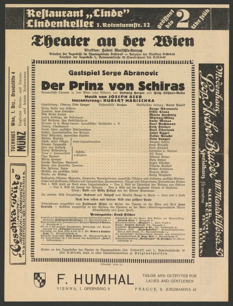 Der Prinz von Schiras