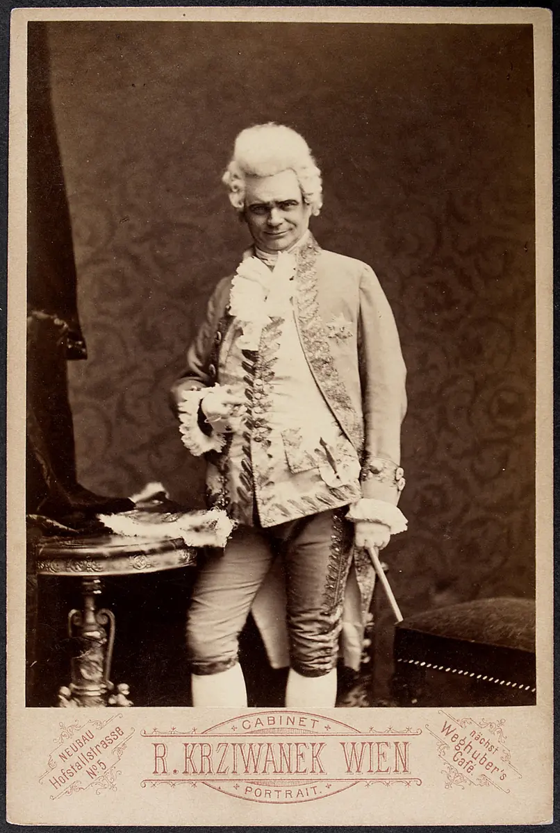 Josef Ausim, Verweis auf Stücktitel: Prinz Methusalem