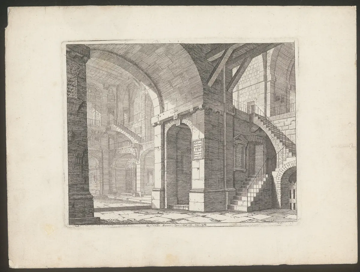 ohne Titel, Titel der Serie: Caprici di scene teatrali