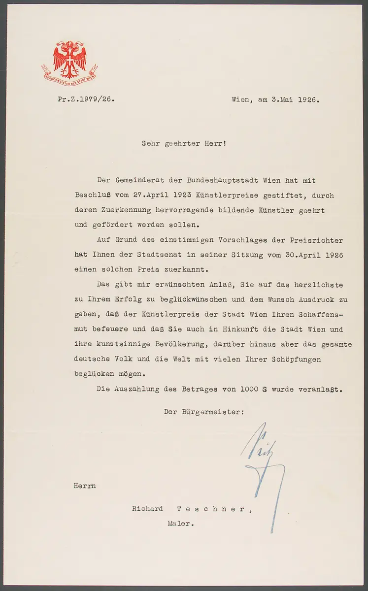 Kunstpreis der Stadt Wien