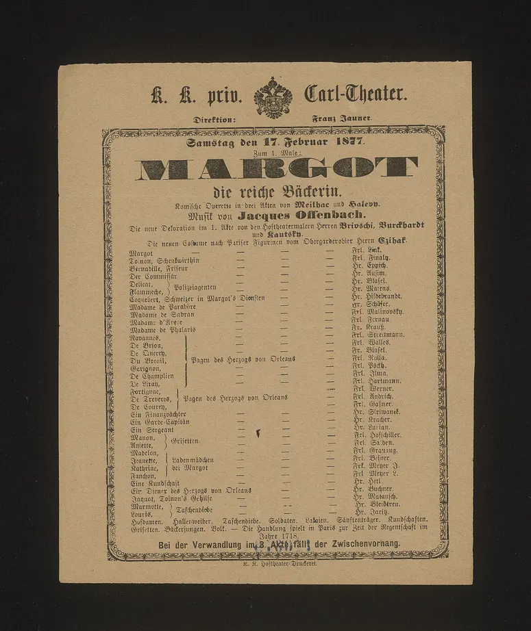 Margot, die reiche Bäckerin
