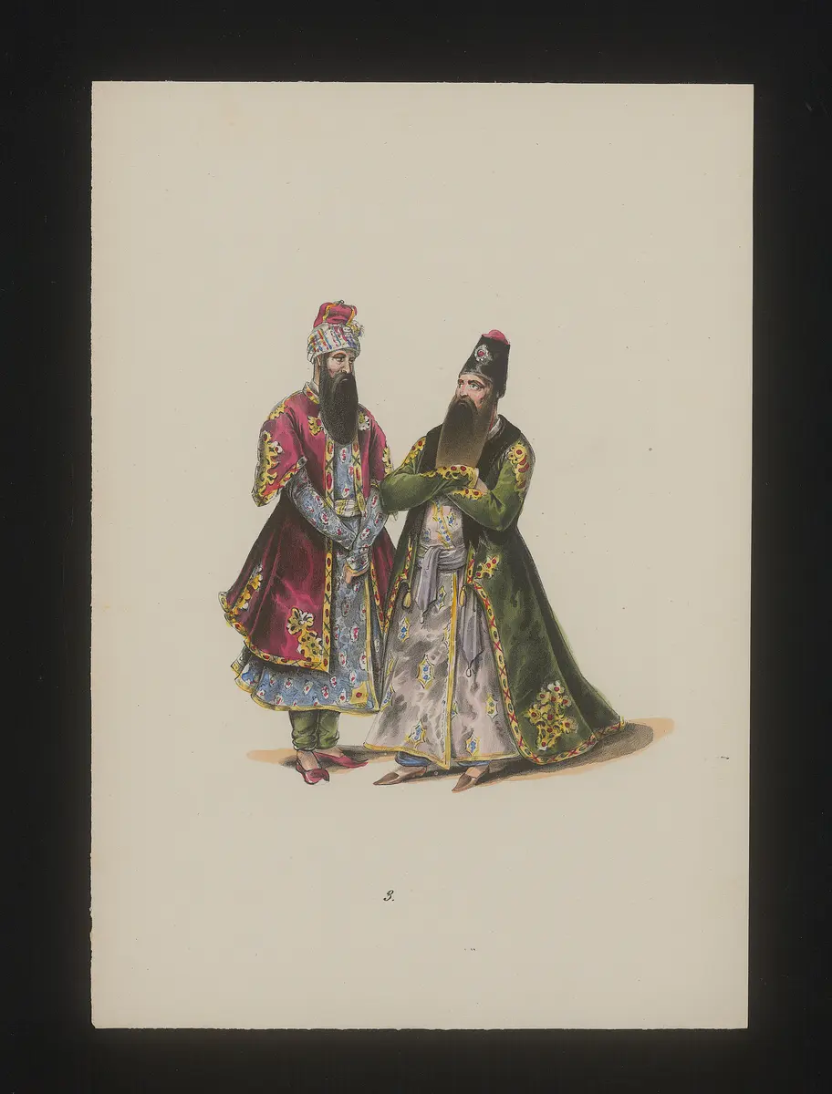 Turandot, Prinzessin von Schiras, Titel der Serie: Neue Costume-Sammlung verschiedener Zeiten und Nationen