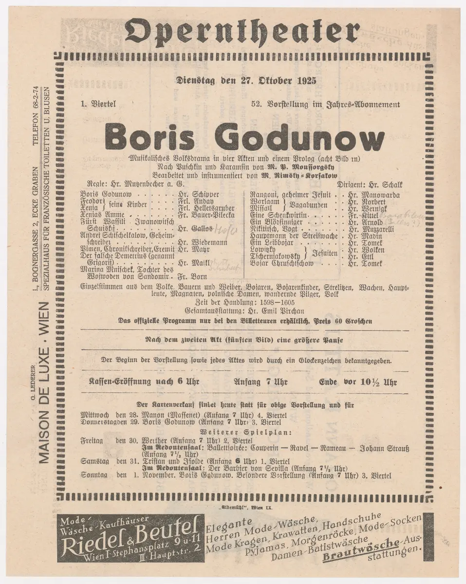 Boris Godunow
