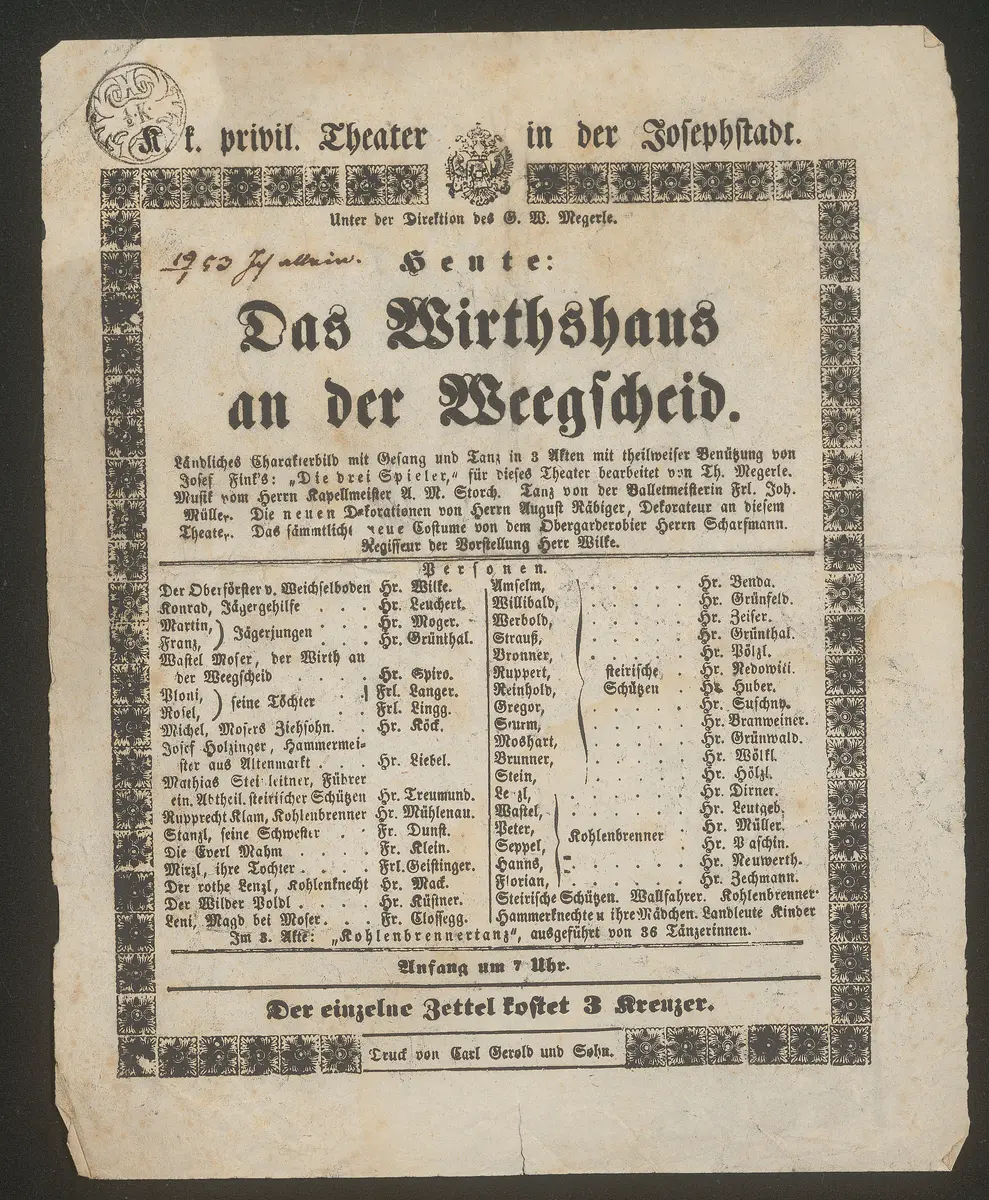 Das Wirtshaus an der Weegscheid