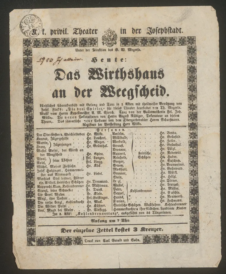 Das Wirtshaus an der Weegscheid