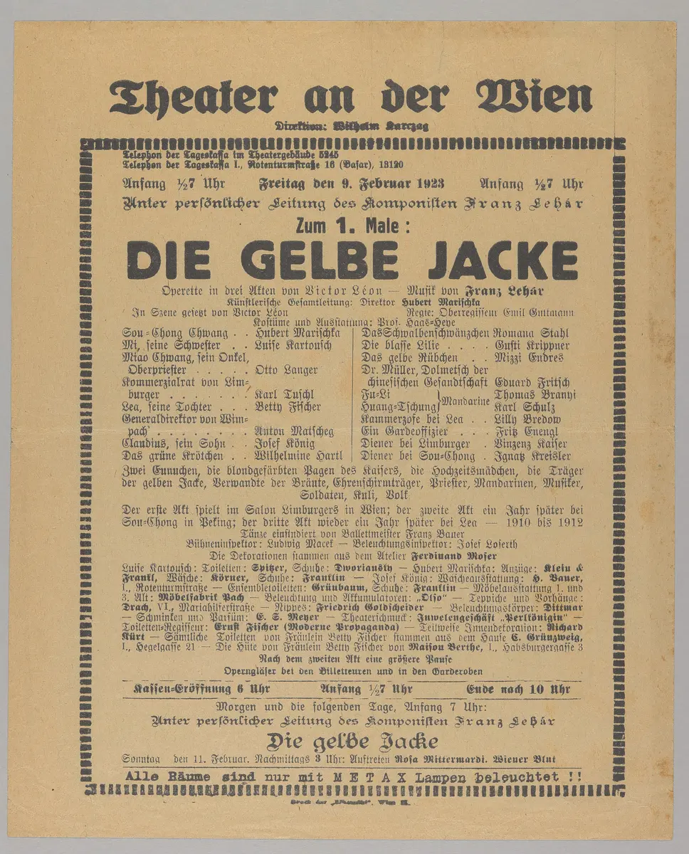 Die gelbe Jacke