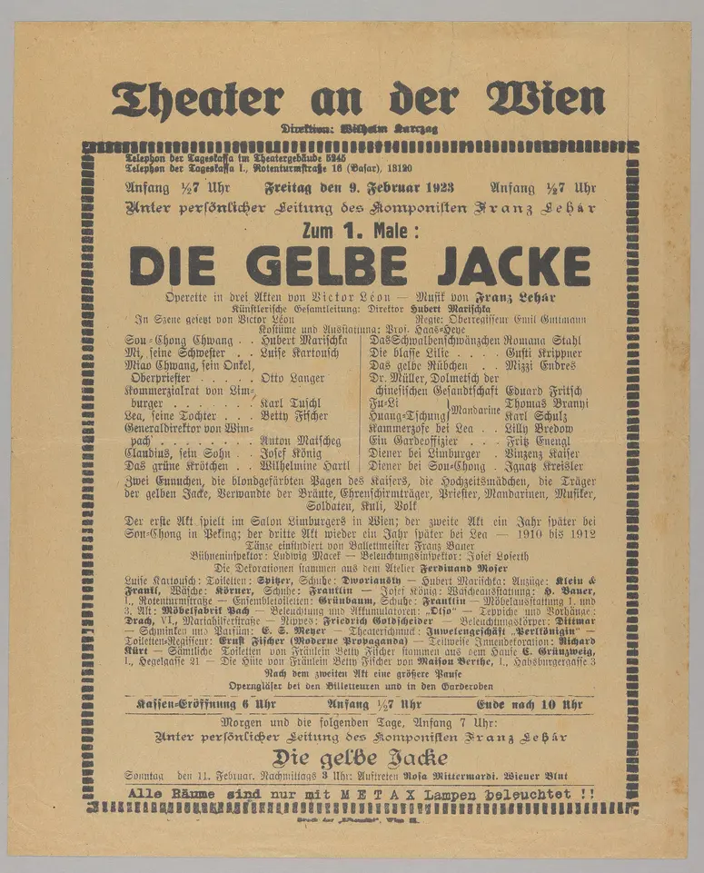 Die gelbe Jacke