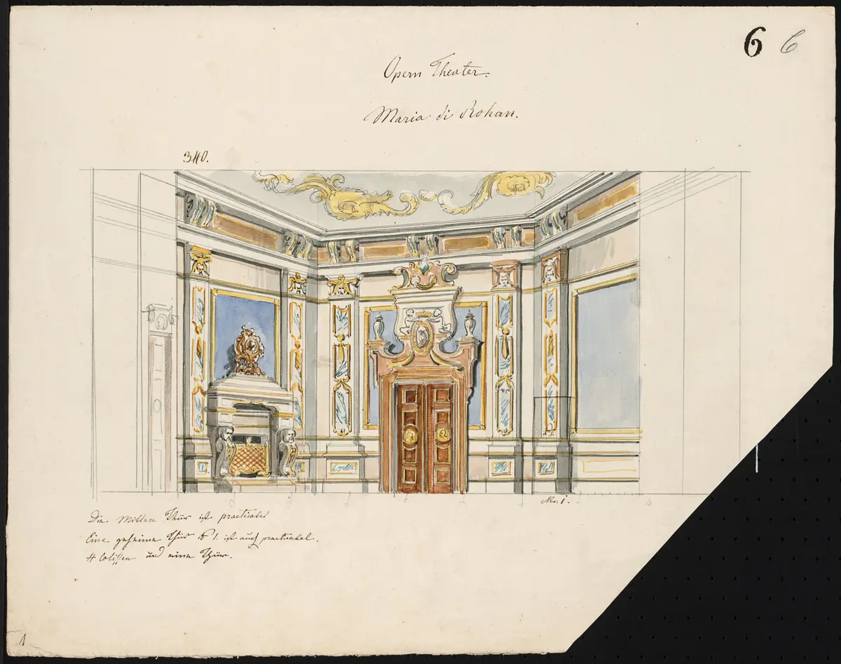 Maria von Rohan, Originaltitel: Maria di Rohan