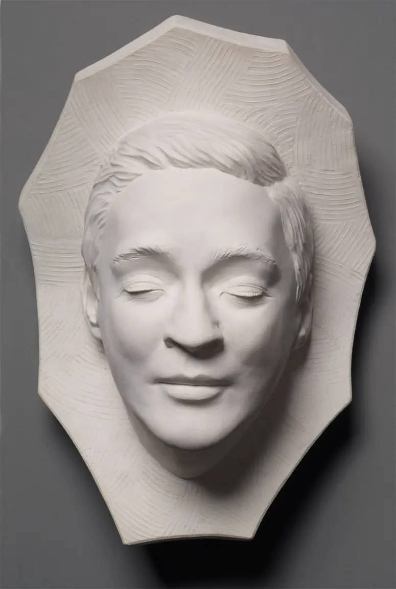 Lebendmaske Oskar Werner