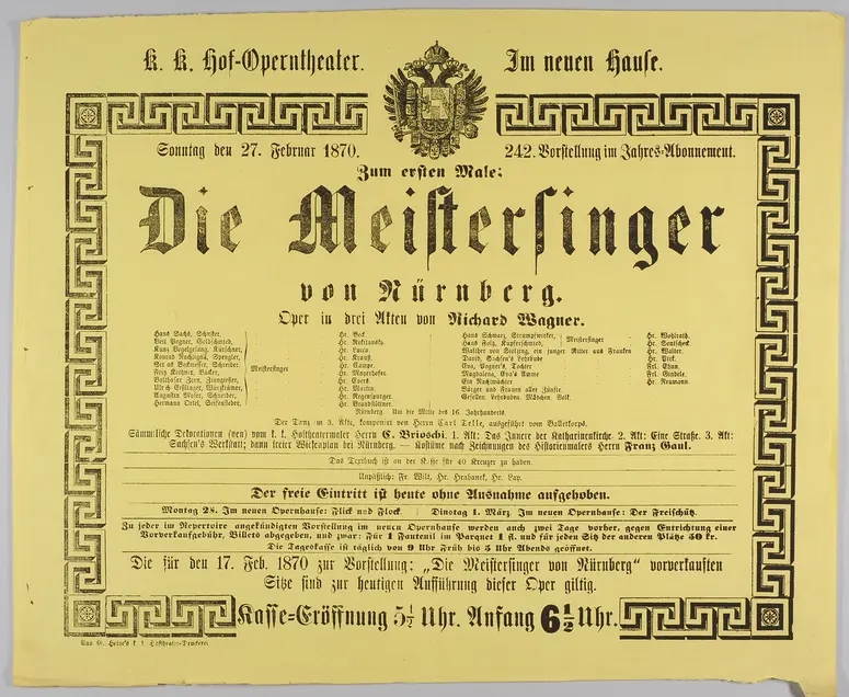 Die Meistersinger von Nürnberg