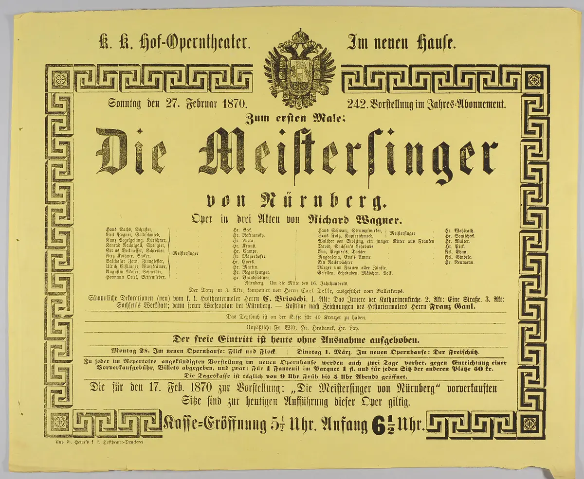 Die Meistersinger von Nürnberg