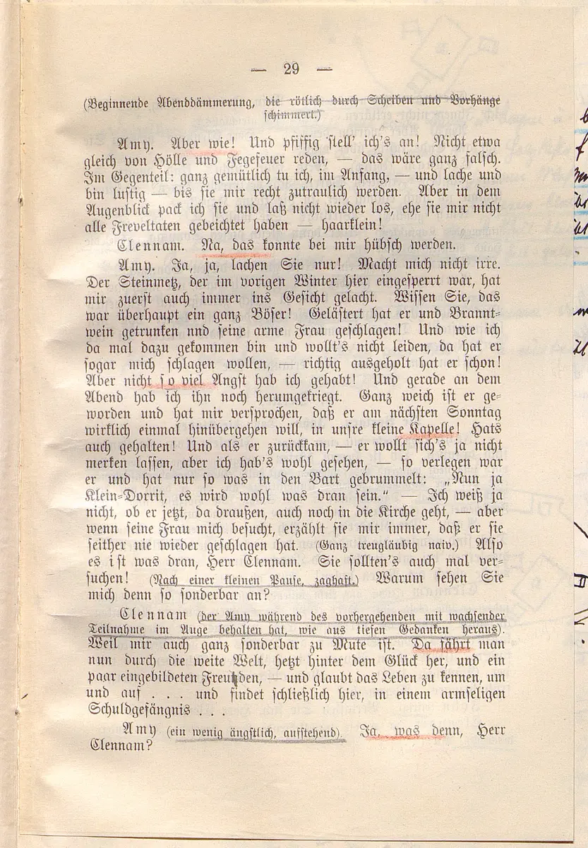 Klein Dorrit. Lustspiel in drei Akten