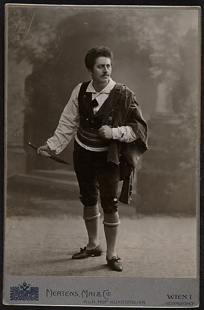 Georg Maikl, Verweis auf Stücktitel: Cavalleria rusticana