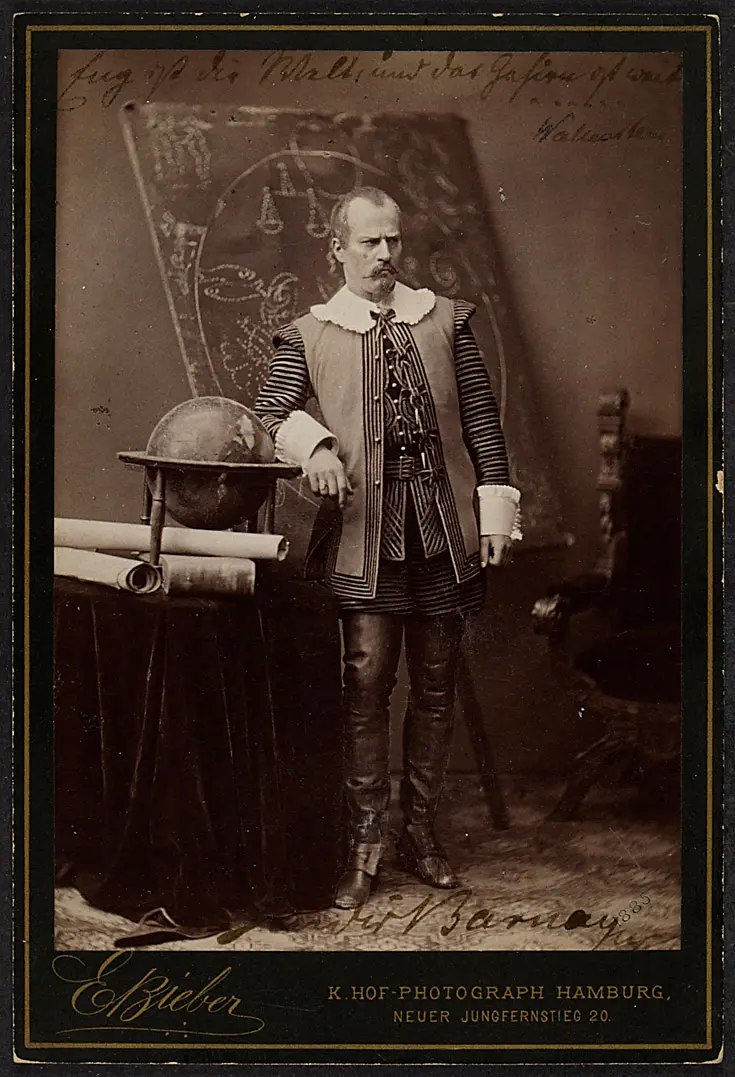 Ludwig Barnay, Verweis auf Stücktitel: Wallenstein