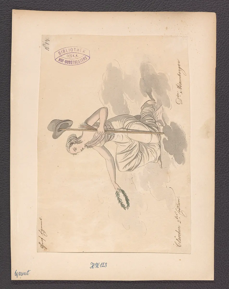 Egmont, Titel der Serie: Figurinen des k.k. Hof-Burgtheaters