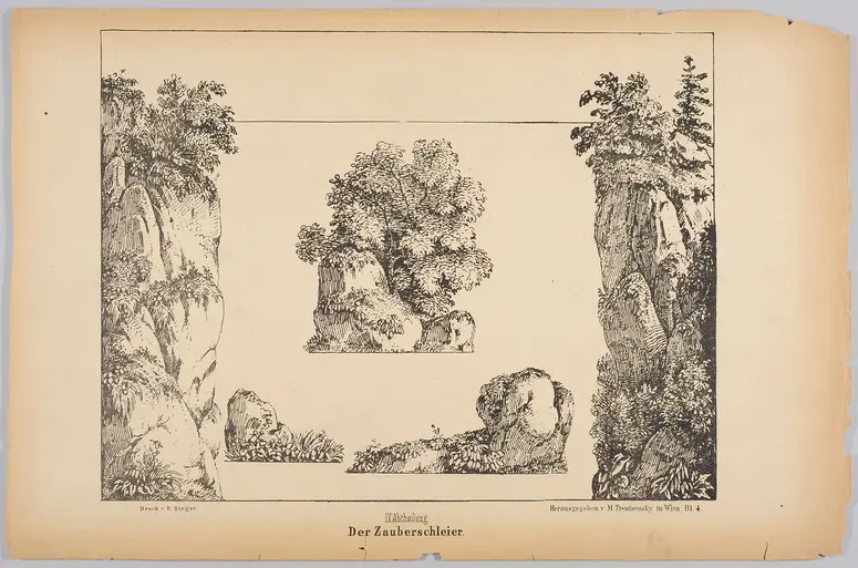 Der Zauberschleier, Titel der Serie: Trentsensky-Bogen, Titel der Serie: Mignon-Theater