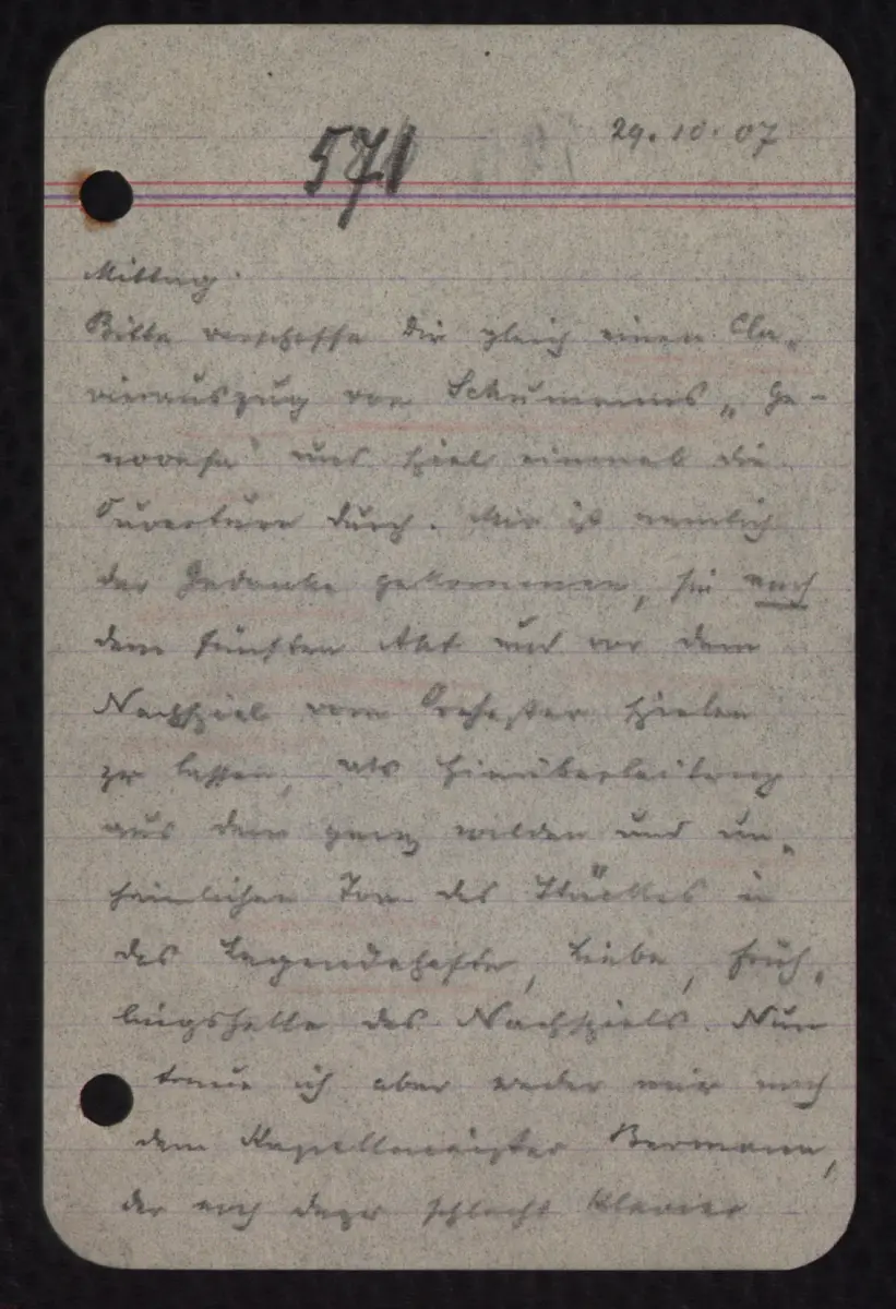 Aufzeichnung