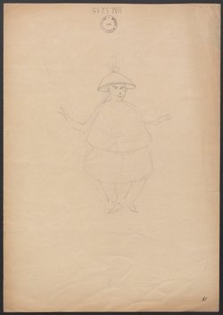 Helene, Titel der Serie: Figurinen des k.k. Hof-Burgtheaters