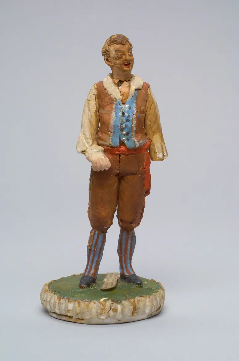 Hubert Marischka als Caramello - Tragantfigur, Verweis auf Stücktitel: Eine Nacht in Venedig