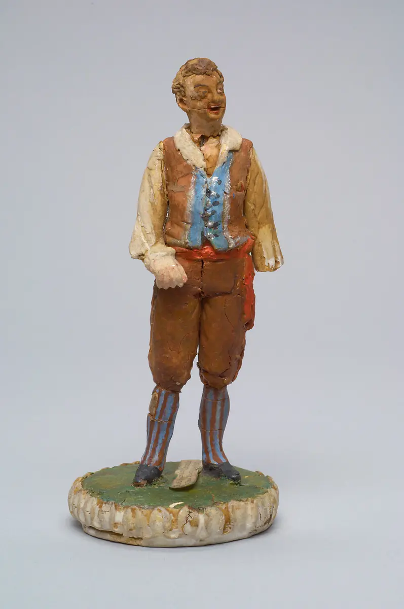 Hubert Marischka als Caramello - Tragantfigur, Verweis auf Stücktitel: Eine Nacht in Venedig