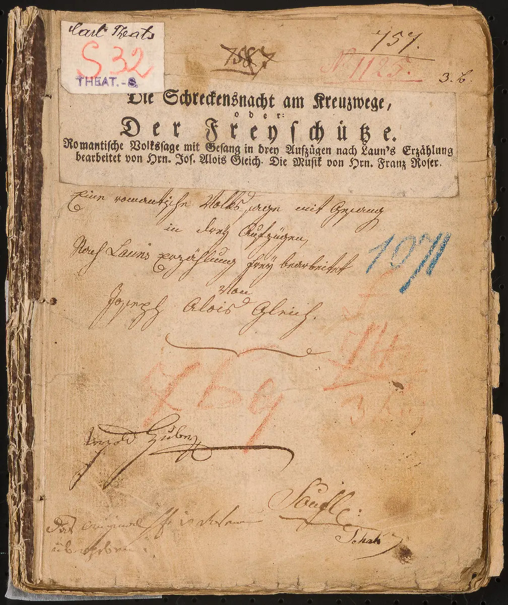 Die Schreckensnacht am Kreuzwege oder: Der Freyschütze