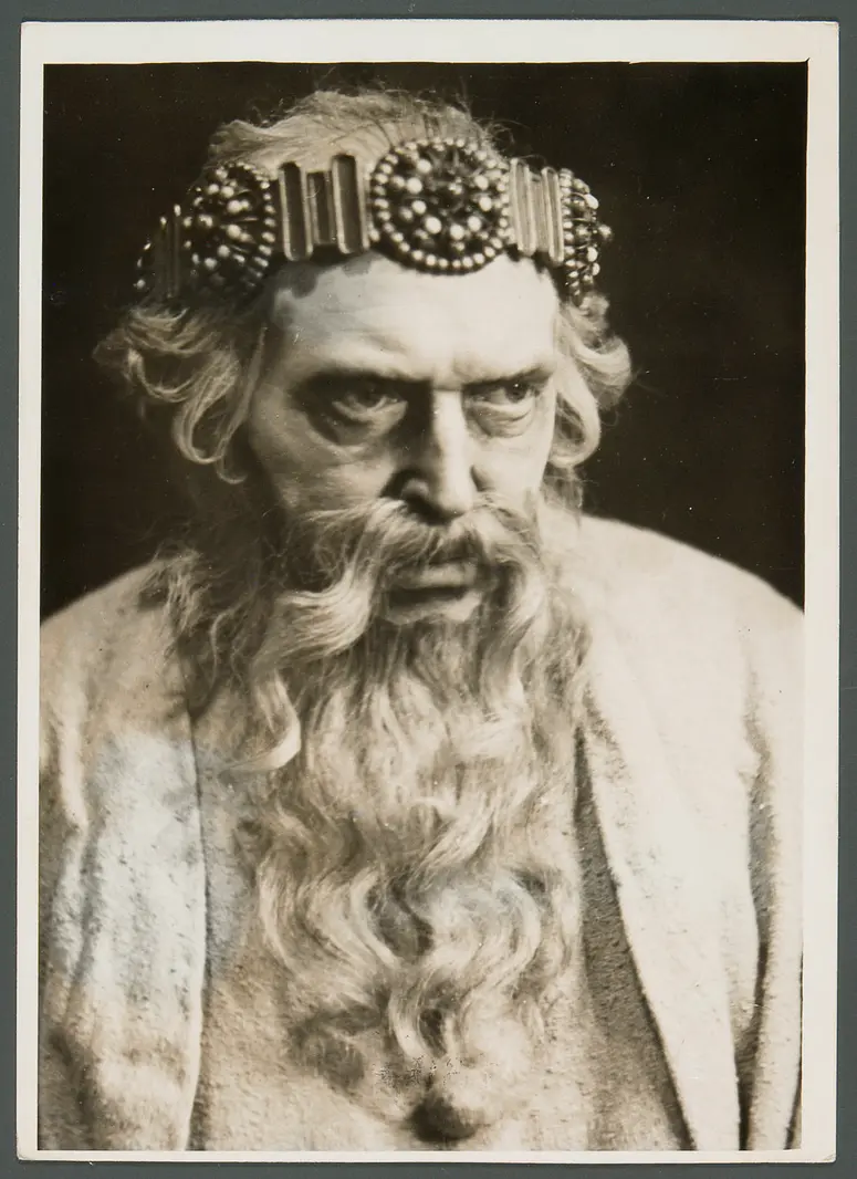 Werner Krauss, Verweis auf Stücktitel: König Lear