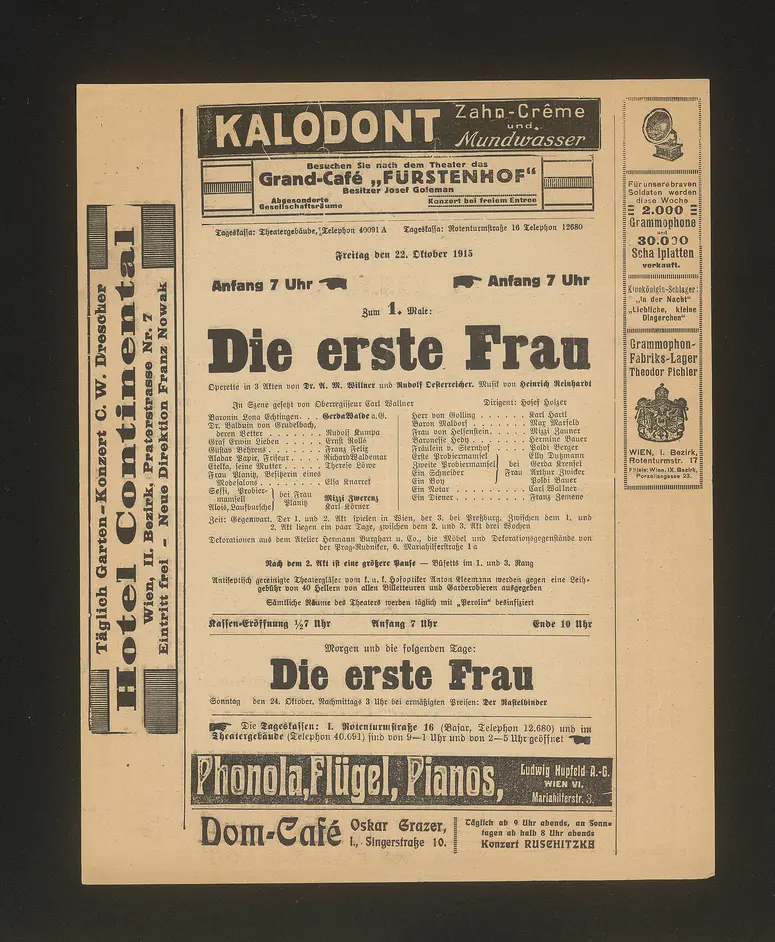 Die erste Frau