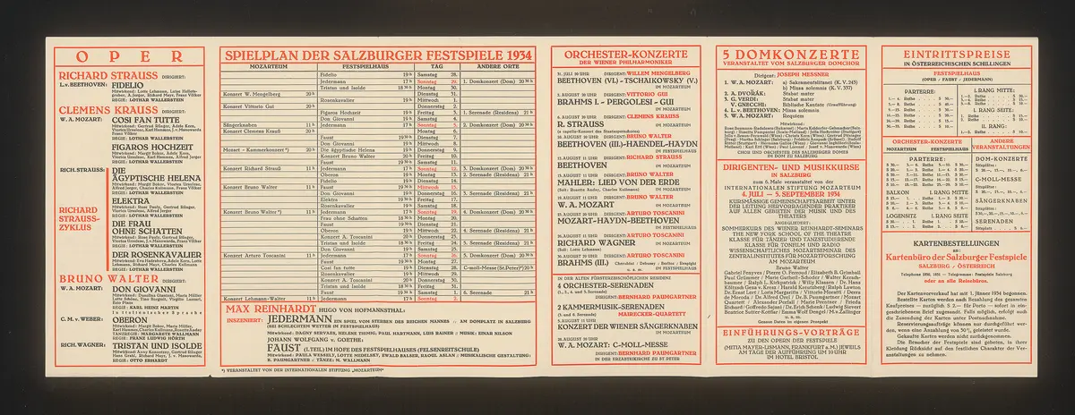 Salzburger Festspiele 1934, Verweis auf Stücktitel: Fidelio, Verweis auf Stücktitel: Cosi fan tutte, Verweis auf Stücktitel: Figaros Hochzeit, Verweis auf Stücktitel: Die ägyptische Helena, Verweis auf Stücktitel: Elektra, Verweis auf Stücktitel: Die Frau ohne Schatten, Verweis auf Stücktitel: Der Rosenkavalier, Verweis auf Stücktitel: Don Giovanni, Verweis auf Stücktitel: Oberon, Verweis auf Stücktitel: Tristan und Isolde, Verweis auf Stücktitel: Jedermann, Verweis auf Stücktitel: Faust