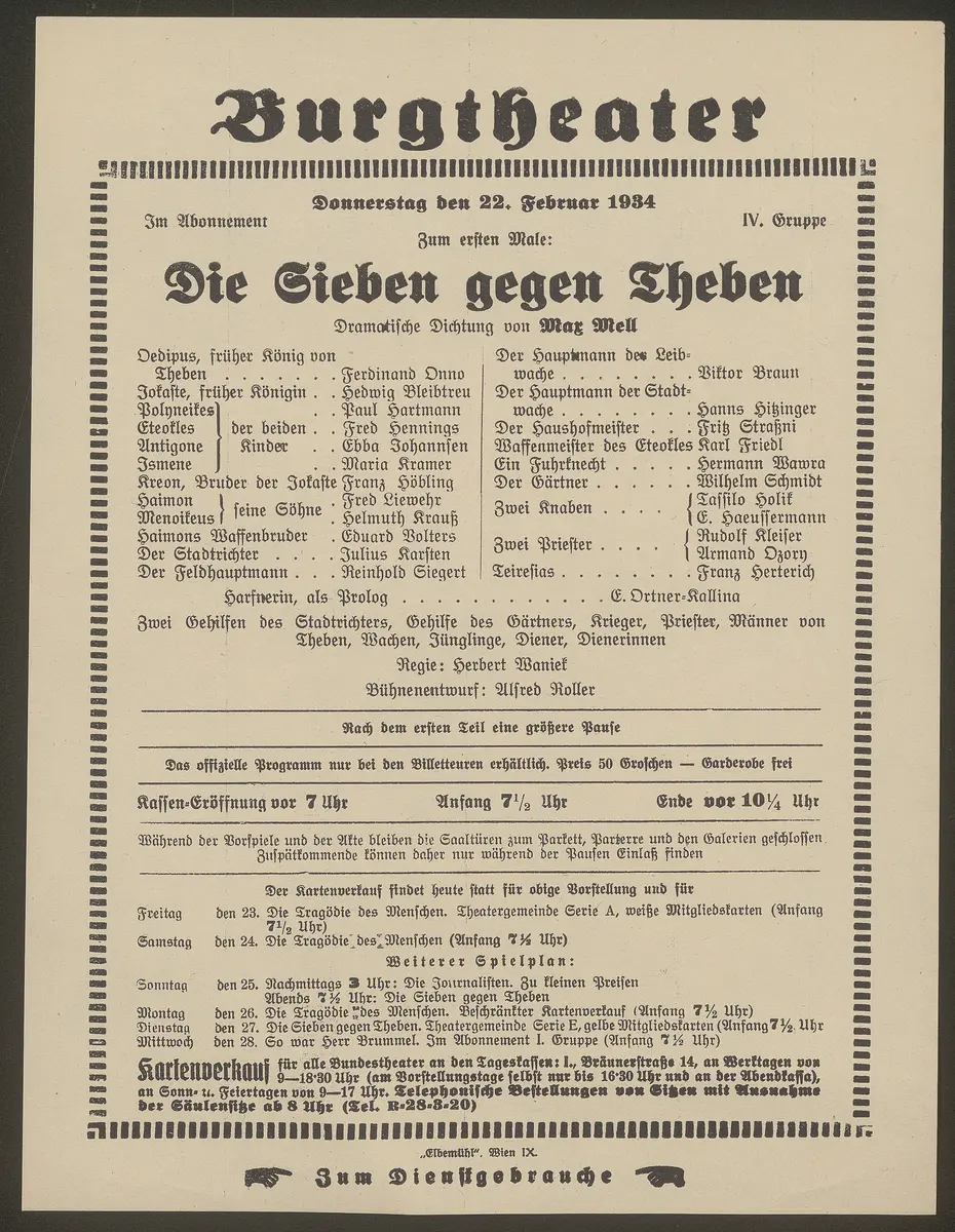 Die Sieben gegen Theben
