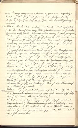 Protokolle der Ausschusssitzungen des Vereines des Deutschen Volkstheaters in Wien