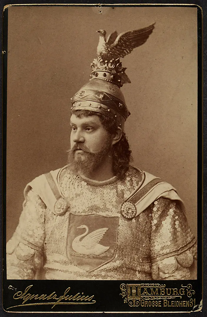 Leo Gritzinger, Verweis auf Stücktitel: Lohengrin