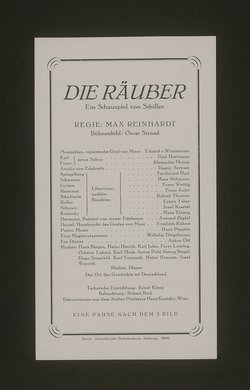 Die Räuber