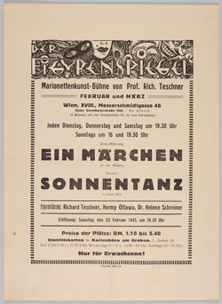Der Figurenspiegel, Verweis auf Stücktitel: Ein Märchen, Verweis auf Stücktitel: Sonnentanz